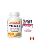 C-vitamin 500 mg | Liposomal High Absoprtion - 90 gél kapszula