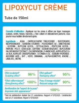 Lipoxycut | Scult & Égési sérülések elleni cellulit krém - 150 ml