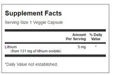 Lithium Orotate 5 mg 60 kapszula