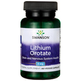Lithium Orotate 5 mg 60 capsules - Nutra Best Europe