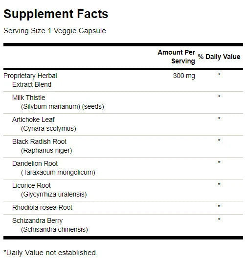 Liver Tone Liver Detox Formula 300 mg - 120 kapszula