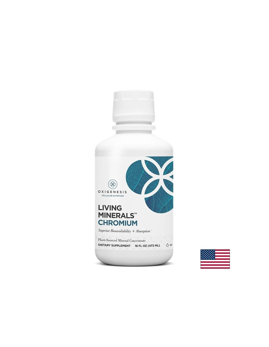 Vércukorszint szabályozás - Living Minerals Liquid Chromium, 473 ml
