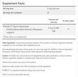 Phase 2® | White Kidney Bean Extract 500 mg - 120 capsules - Nutra Best Europe