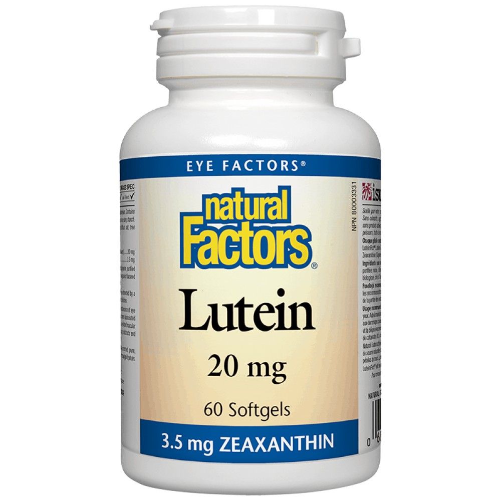 Lutein 20 mg | Zeaxantinnal - 60 gél kapszula