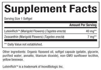 Lutein 40 mg - 60 lágyzselé