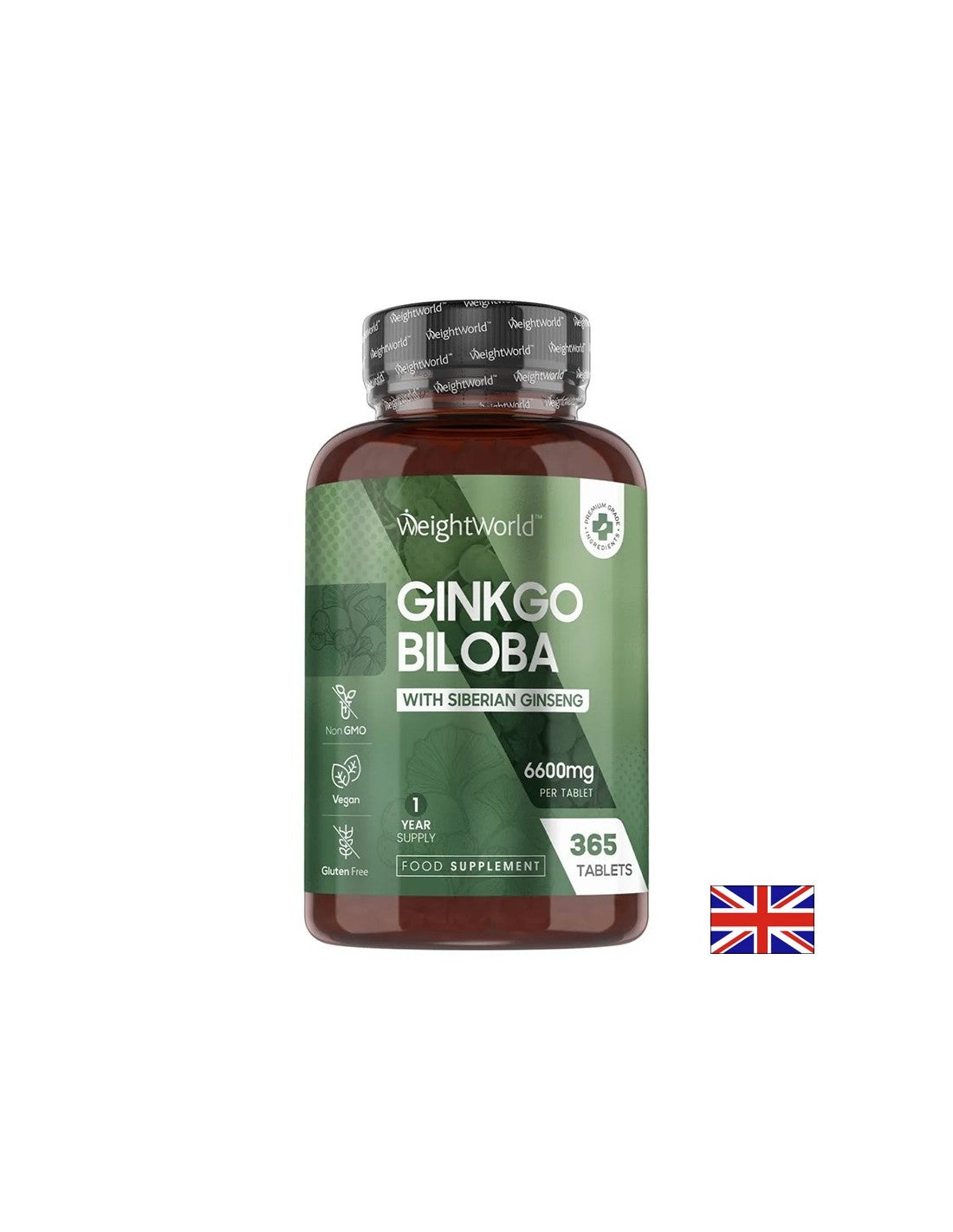 Agyműködés és keringés - Ginkgo biloba 120 mg + szibériai ginzeng 24 mg, 365 tabletta