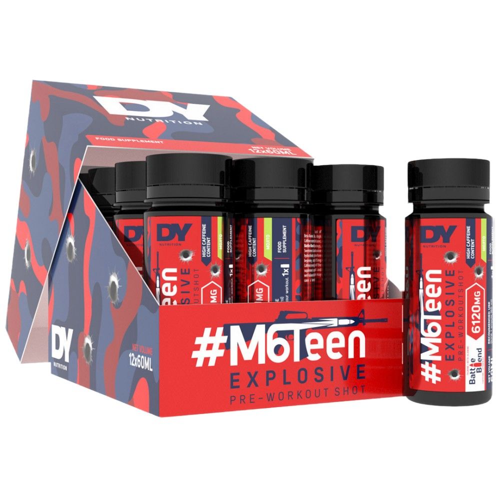 M6Teen Explosive/Edzés előtti lövés - 12 x 60 ml