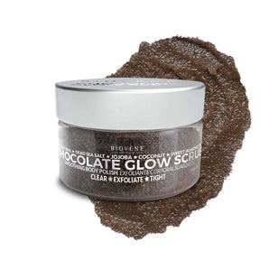 Chocolate Glow Scrub for Smoothing and Nourishing Skin 200 g - Nutra Best Europe