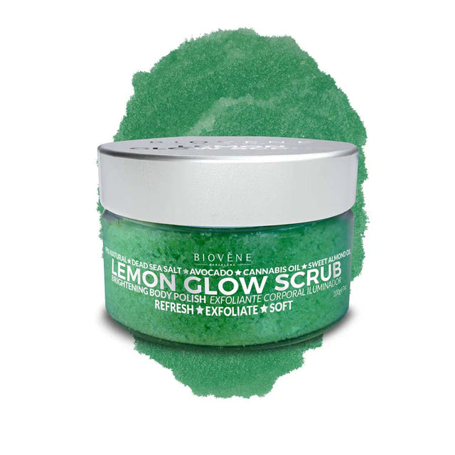 Lemon Glow Scrub for Skin Lightening and Smoothing 200 g - Nutra Best Europe