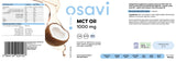 MCT olaj 1000 mg | C8 + C10 - 120 Softgels