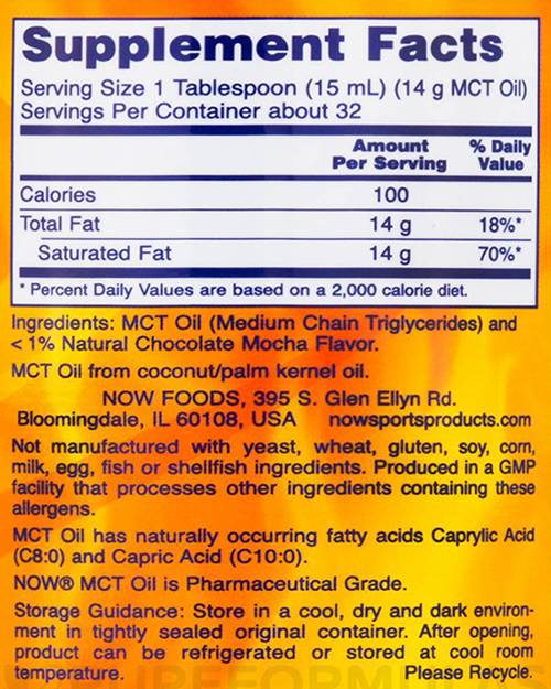 MCT olaj - ízesített - 473 ml