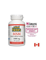 MSM - Metil-szulfonil-metán 1000 mg x 90 kapszula <tc>Natural Factors</tc>