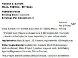 Maca 1500 mg - 90 kapszula