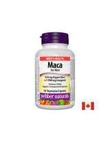 Maca férfiaknak x 60 kapszula <tc>Webber Naturals</tc>