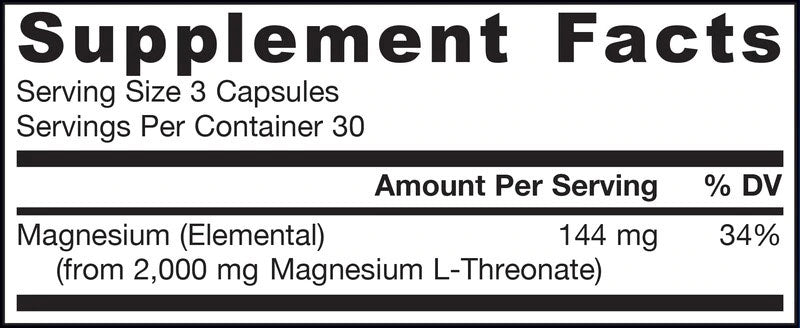 MagMind | Magnézium-L-Threonate Magtein® 90 капсули
