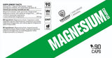 Magnézium komplex | 4 féle mátrix ~ citrát, oxid, glükonát, biszglicinát - 90 kapszula