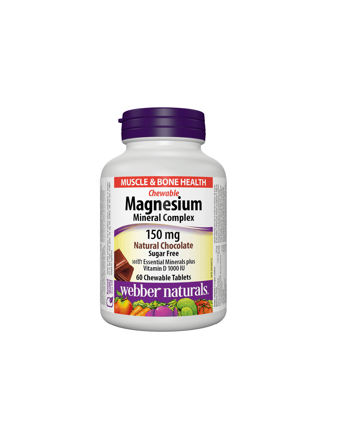 Magnesium Mineral Complex x 60 db csokoládé ízű rágótabletta