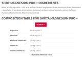 Magnesium Pro+ Endurance | káliummal & B1-, B2-, B6-vitamin - 12 x 100 ml