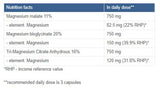 Magnesium Triple Complex | maláttal, biszglicináttal és citráttal - 180 kapszula