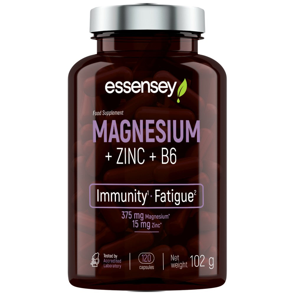 Magnézium + Cink + B6 - 120 kapszula