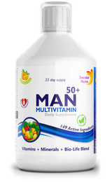 Man 50+ multivitamin férfiaknak kollagénnel 1497 mg - 149 hatóanyag /500 ml/