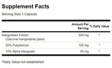 Mangosztán Standardizált 500 mg - 90 kapszula