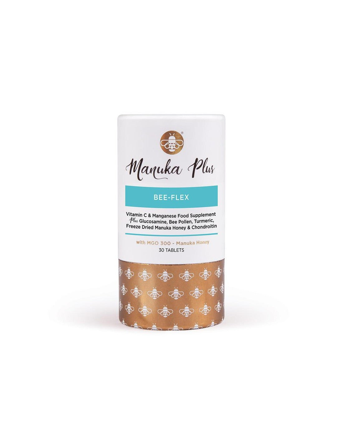 Manuka Plus Bee- Flex MGO 300-zal/Formula az egészséges ízületekért manuka mézzel, 30 tabletta