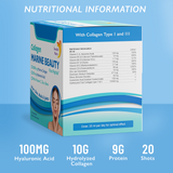 Fish Collagen Marine Beauty 10000 mg hialuronsavval 100 mg /20 x 25 ml/