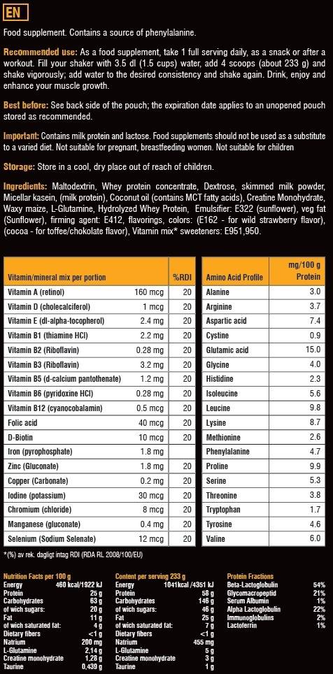 Massive Mass Gainer - 7000 gramm