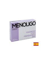 Menoligo Oligoelementos Magnézium, jód, mangán, cink/ Menopauza esetén, 20 ampulla Arte fogyasztásra<tc>san</tc>ia