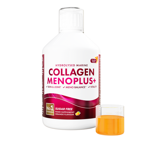 Menoplus+ Fish Collagen 10,000 mg for women 40+ | 500 ml - Nutra Best Europe