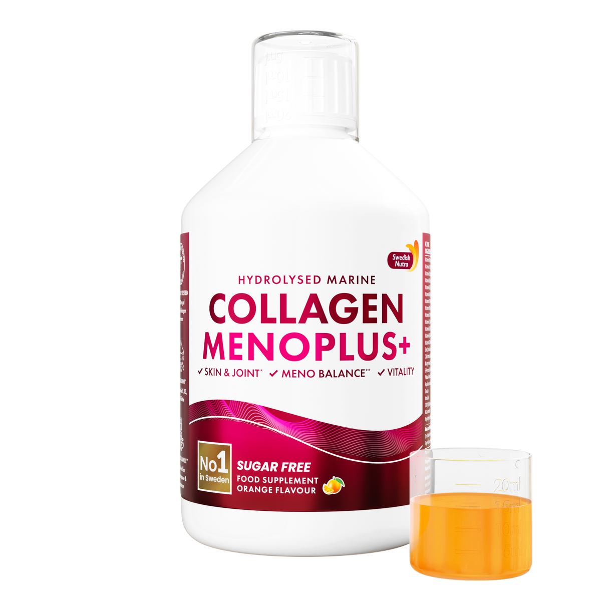 Menoplus+ Fish Collagen 10 000 mg nőknek 40+ | 500 ml