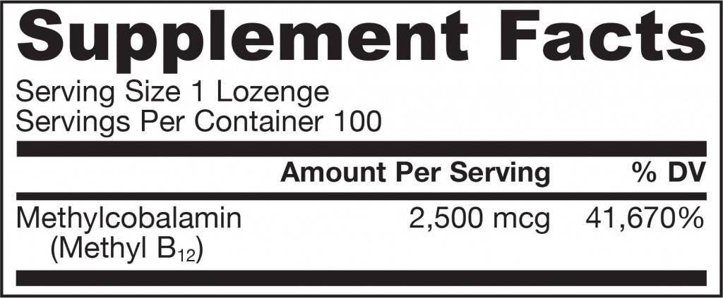 Methyl B-12 2500 mcg - 100 nyelvalatti tabletta