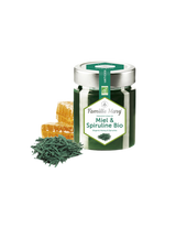 Miel & Spiruline Bio/Bio akácméz + spirulina, 170 g Famille Mary