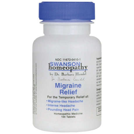 Migraine Relief 100 Tablets - Nutra Best Europe