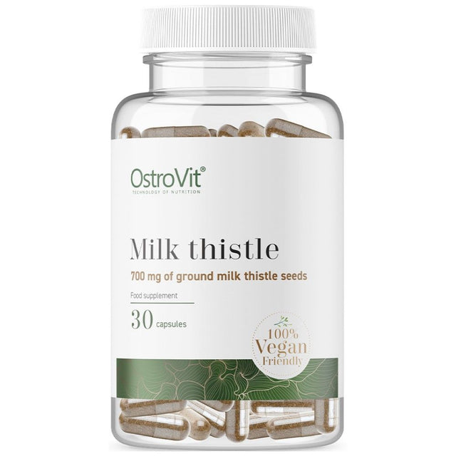Milk Thistle 700 mg / Vege - 30 capsules - Nutra Best Europe