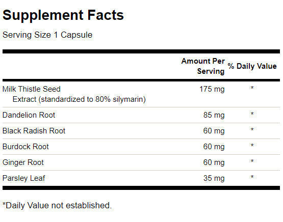 Máriatövis kombináció 475 mg - 60 kapszula
