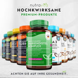 Máriatövis komplex (80% szilimarin) - 150 kapszula <tc>Nutravita</tc>