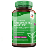 Máriatövis komplex (80% szilimarin) - 150 kapszula <tc>Nutravita</tc>