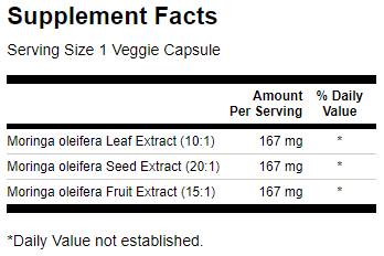 Moringa Oleifera 501 mg - 60 kapszula
