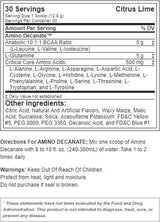 Amino Decanate - 360 grams - Nutra Best Europe