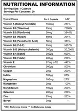 Multivitamin és ásványi anyagok - 60 kapszula