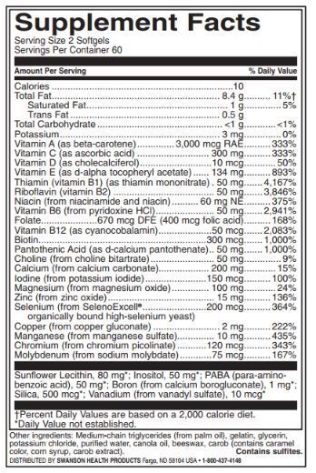 Multi vas nélkül | Nagy hatékonyságú - 120 gél kapszula