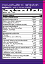 Multiple For Men Multivitamin 90 Tabs.