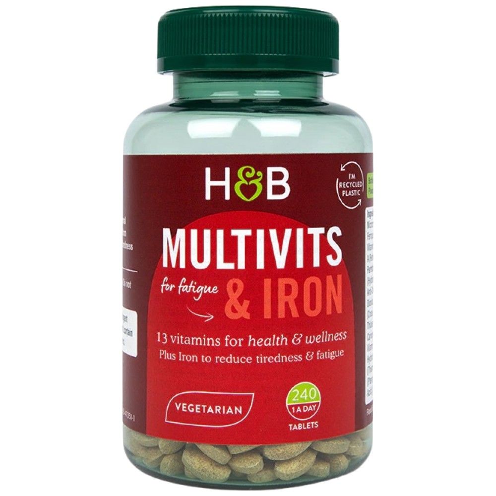 Multivitaminok & Vas - 240 tabletta