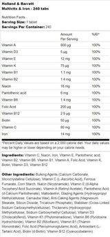 Multivitaminok & Vas - 60 tabletta