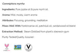 Mirha olajkeverék | Commiphora Myrrha - 30 ml