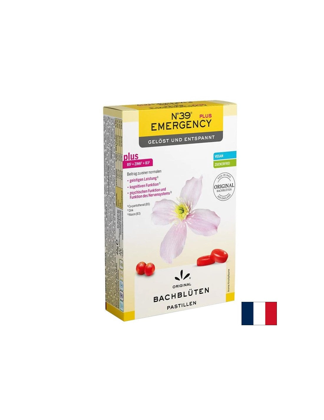 Dr. Bach szopogatótabletta - 39. sz. sürgősségi, 50 g (~40 db) <tc>Lemon Pharma</tc>