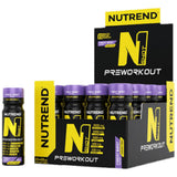 N1 Pre-Workout Shot - 20 x 60 ml