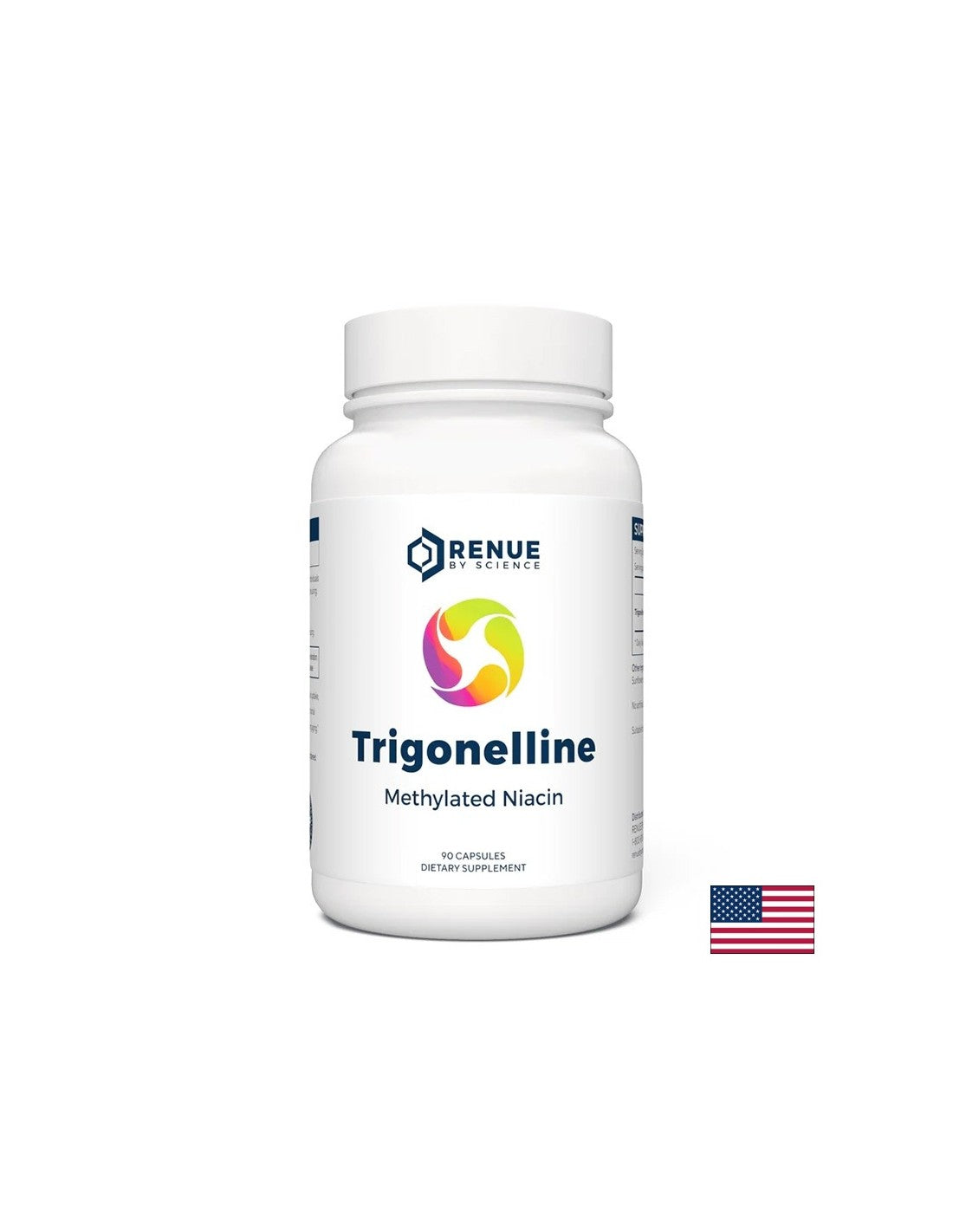 Trigonelline (metilált niacin) – NAD+ emlékeztető – Cellular Health, 90 kapszula 3 hónapos bevitelhez